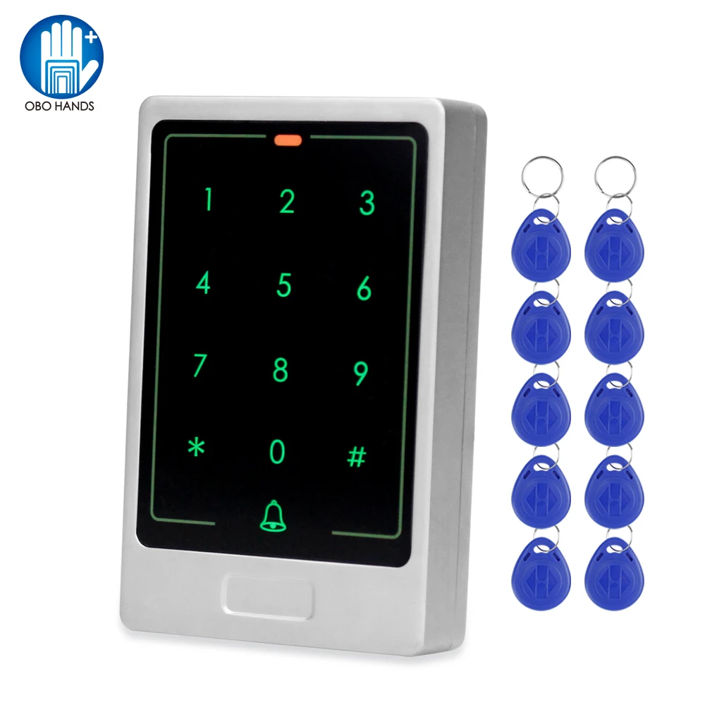 Клавиатура RFID управления доступом кард ридер металлический сенсорный