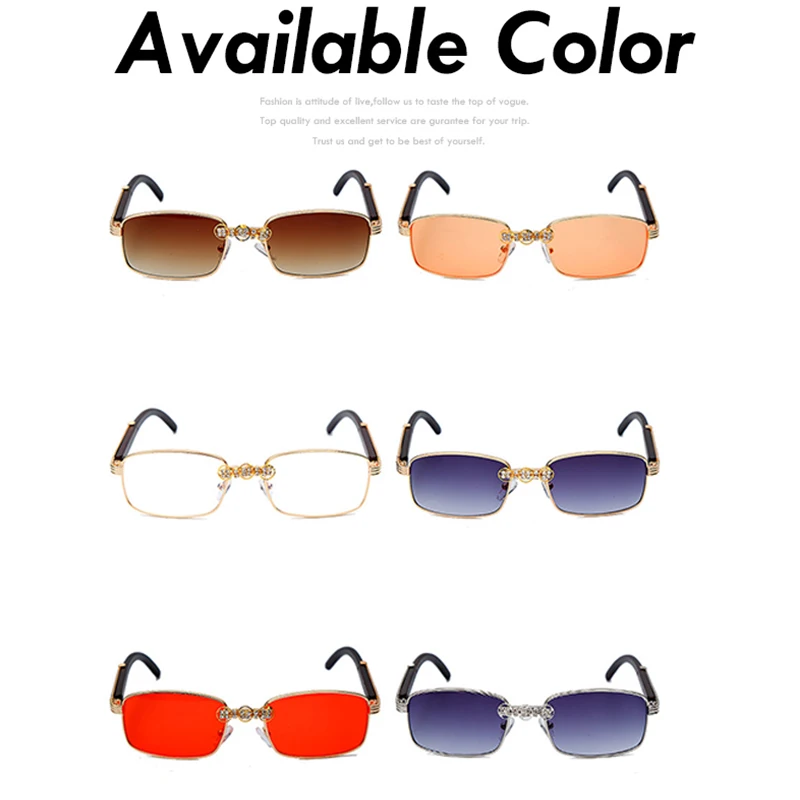 KEHU Luxury Rhinestone Sunglasses Women Brand Designer Fashion Square Sun Glasses Travel Get Together UV400 Lens XH112 | Аксессуары для