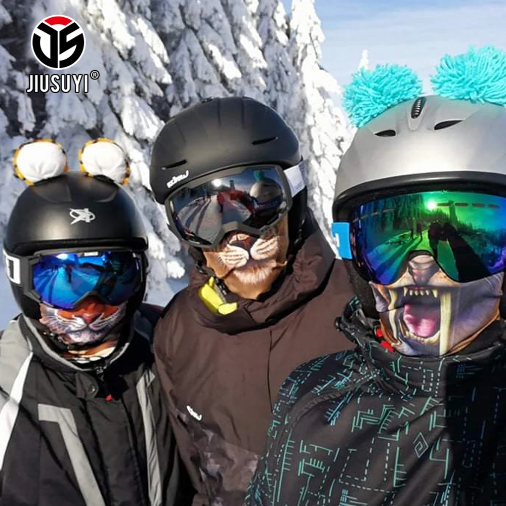 3D кошка собака милые животные Ветрозащитная Балаклава Skullies Beanie Забавный ШЛЕМ ЛАЙНЕР зимняя шапка теплая маска для лица шапка для женщин и мужчин