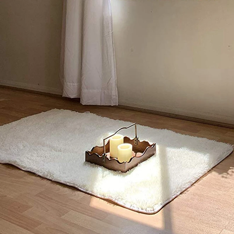 Удобная мягкая и пушистая коврики для Гостиная Спальня Обеденная гладкой