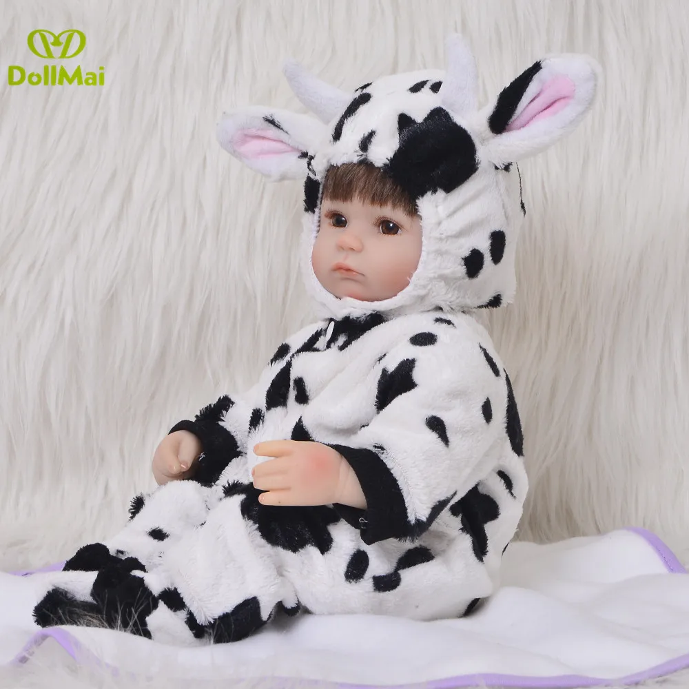Bebes Кукла реборн 42 см Девочка мягкая силиконовая кукла Boneca reborn Brinquedos Bonecas детский