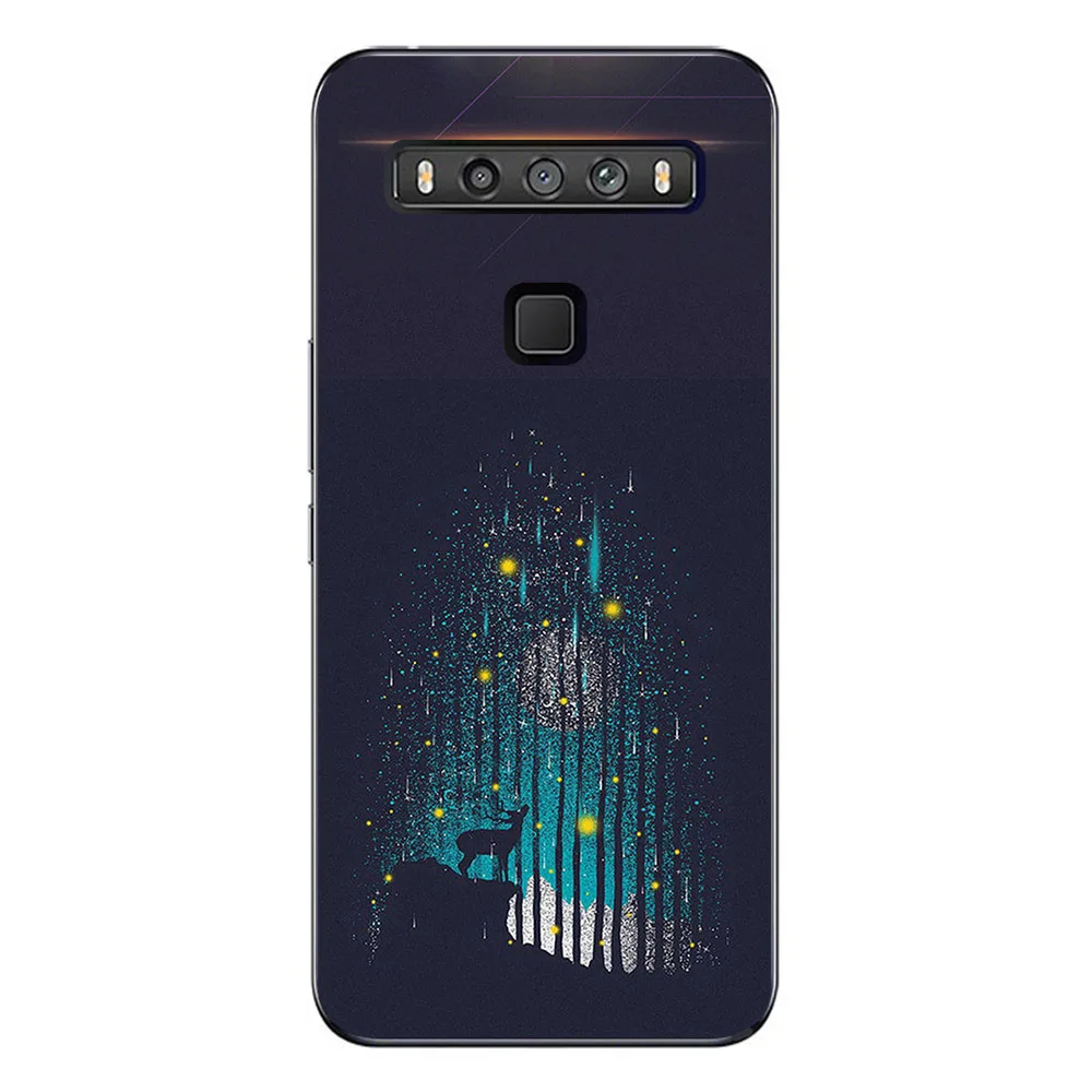 Чехол для мобильного телефона из ТПУ с рисунком TCL 10 5G Pro 10L 2020 | Мобильные телефоны