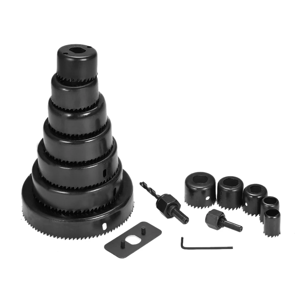 Набор пил для отверстий 16 шт. режущий инструмент сверления набор резцов дерева и