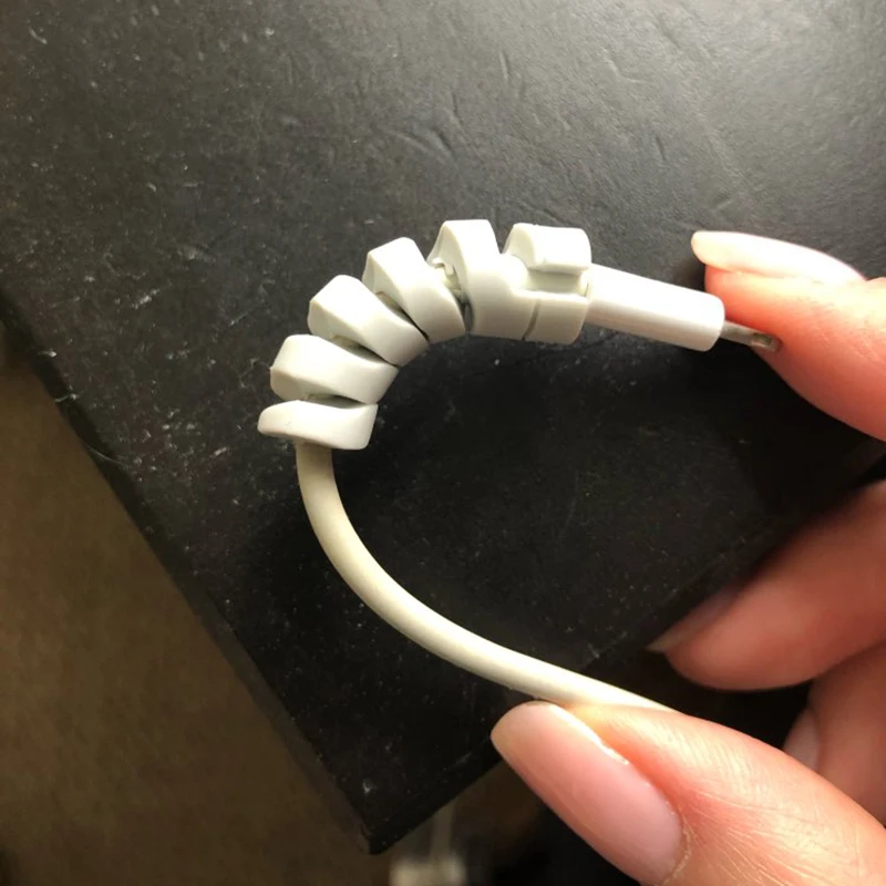 Защита кабеля для зарядки телефонов держатель стяжка зажим накидки мыши