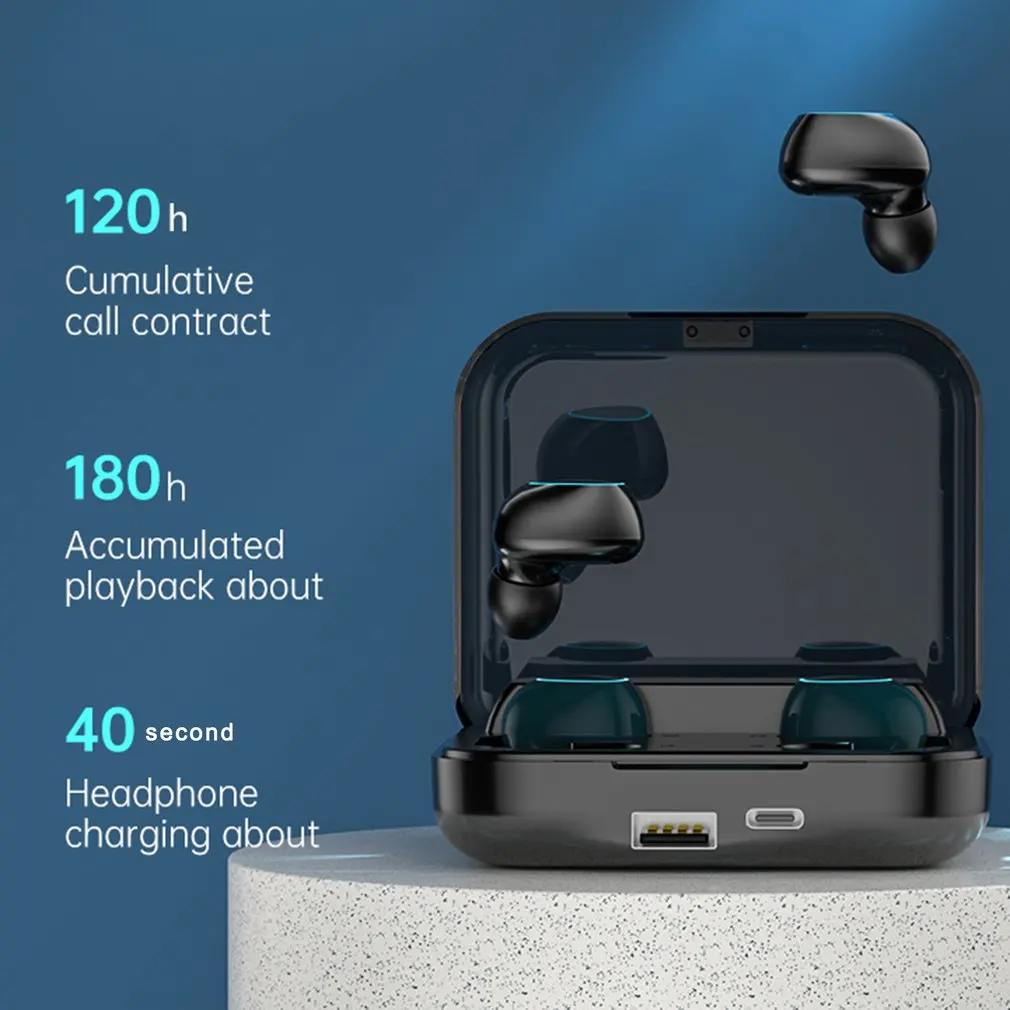 Наушники M22 со светодиодным цифровым дисплеем и шумоподавлением | Электроника