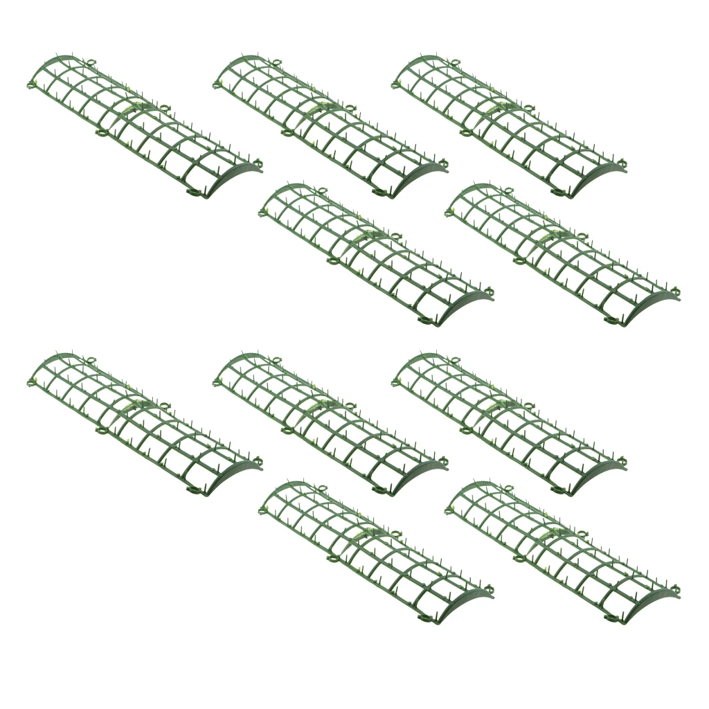 10 шт Цветочная стена пластиковая панель держатель крюк s для фото фона DIY основной