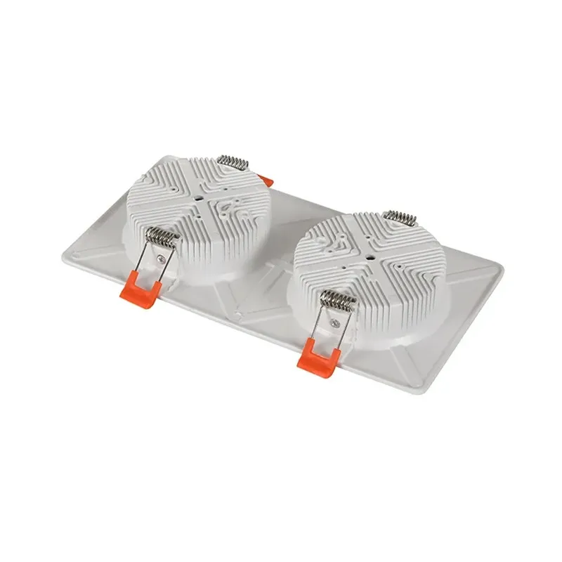 Квадратная ультра тонкий Встраиваемый светодиодный светильники 7 Вт 12 14 15 18 30 36 SMD