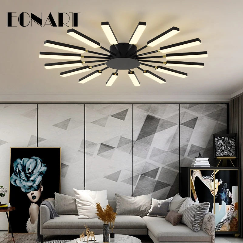 Современные светодиодные люстры для мебели спальни гостиной кухни внутреннего