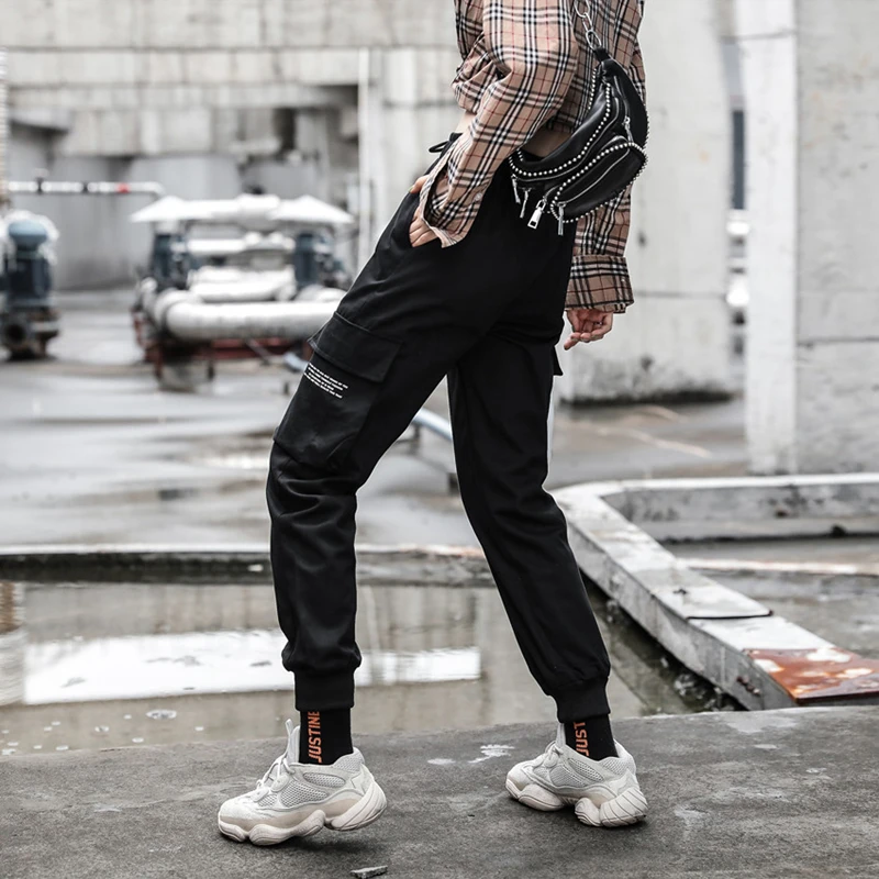 2019 Новое поступление Женская Мода Личность Тонкий уличная черный розовый Харан