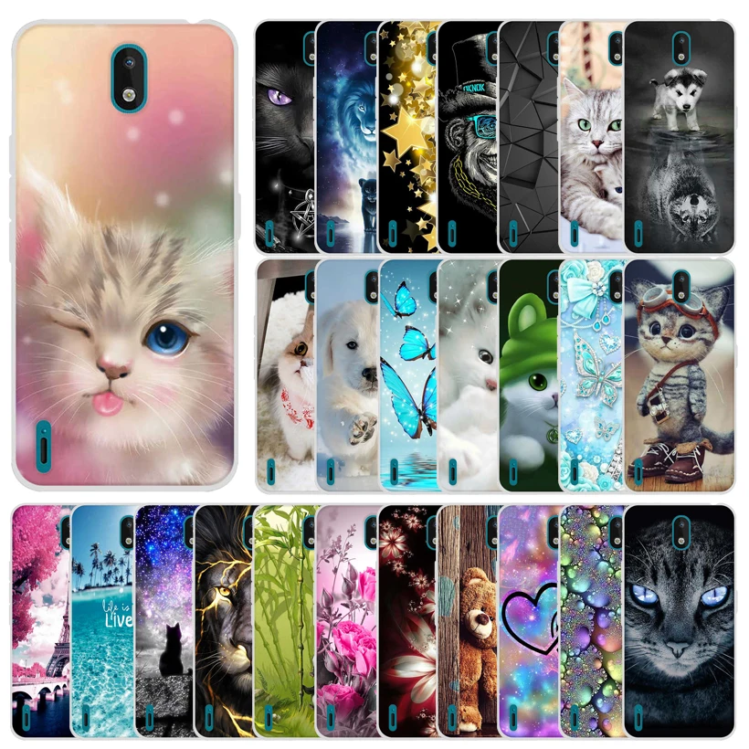 

For Nokia 1.3 Case 5.71" Soft Silicone TPU Cute Cover for Nokia 1.3 Nokia1.3 Case Bumper Coque for Nokia 1.3 2020 Phone Case