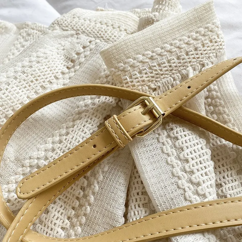 

Beach Straw Weave Shoulder Bags 2021 Summer Fashion Rattan Handmade Women's Designer Handbags Travel Crossbody Bag