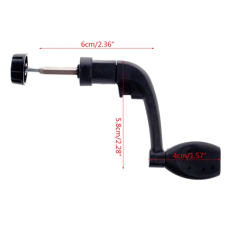 

H053 Universal Plastic Power Handle Fishing Reels Crank Rock Arm Spinning Wheel Grasp