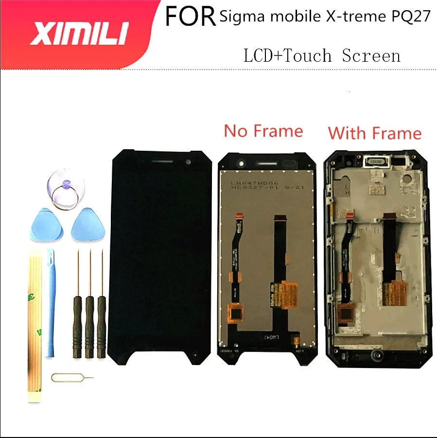 Протестированный на 100% Оригинальный ЖК дисплей Sigma mobile X treme PQ27 панель сенсорного