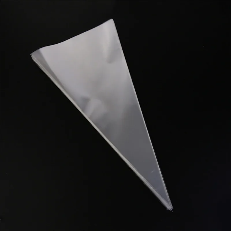 50 шт./упак. прозрачные целлофановые Упаковочные пакеты с закрученными стяжками