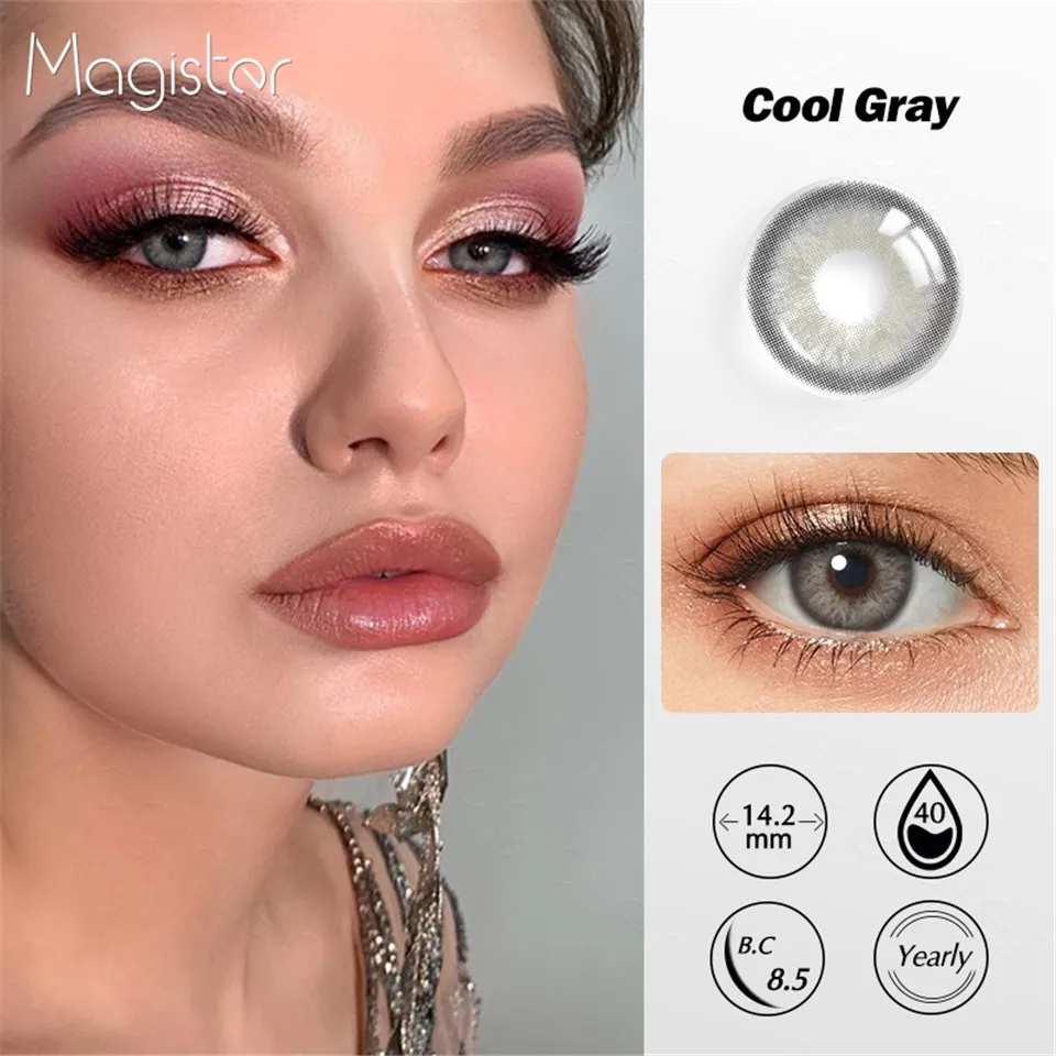 contact lenses 1 pair colorful contact lenses circle lenses yearly use eye color lens colored lenses for eyes new eye contacts free global shipping