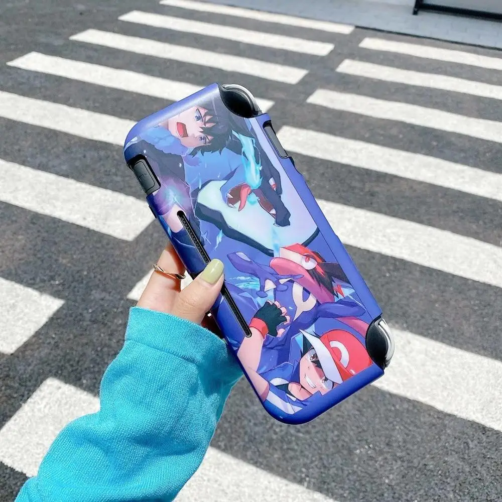 

Cartoons Painted Switch Lite Protective Case TPU Soft Shell NS pikapi Controller Cover Sleeve For Nintendo Switch Accessories