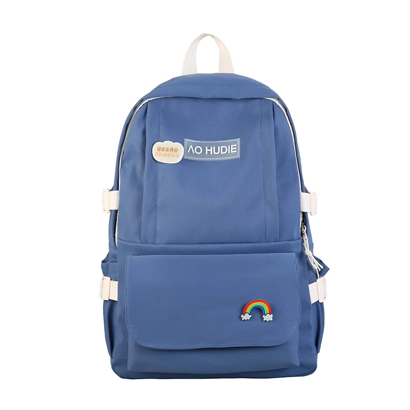 

Computer Schoolbag Female Japanese Student Backpack Canvas Cartoon Cute Trend Backpack Versatile Outdoor Fashion Backpack