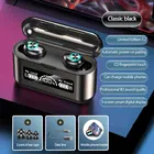 Беспроводные наушники F9, TWS, Bluetooth-совместимые, 5,2, 2000 мА ч, 9D стерео, спортивные, водонепроницаемые, HD, для звонков, с микрофоном