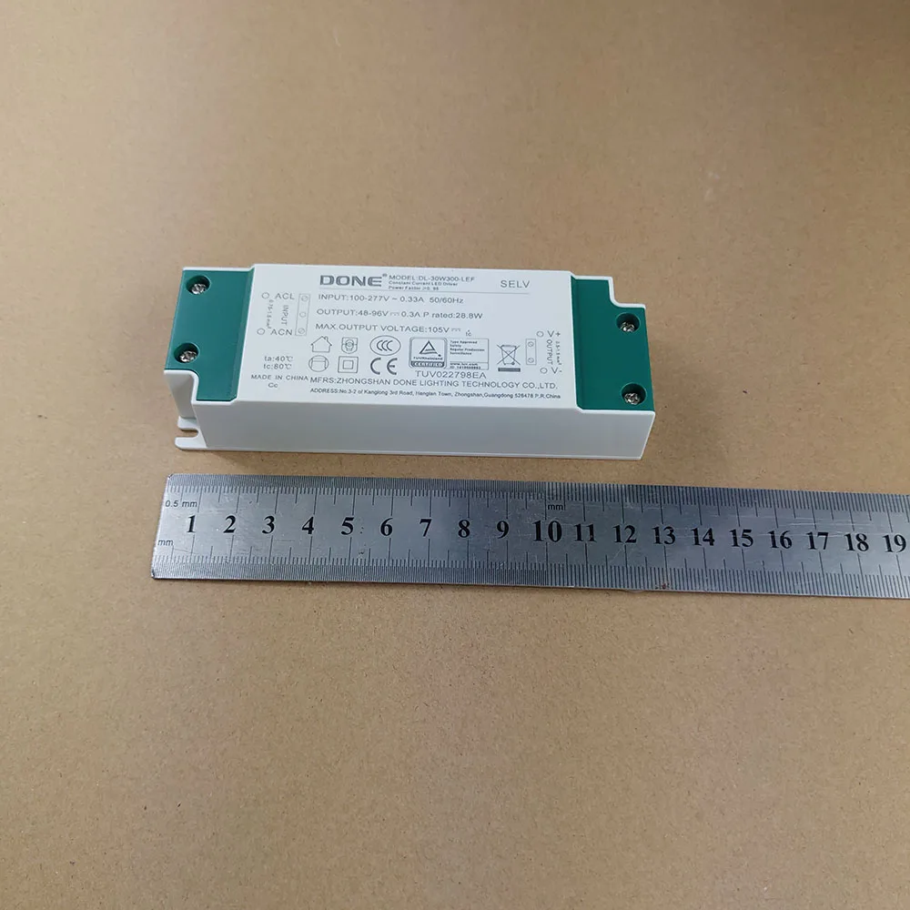 Светодиодный драйвер с высоким коэффициентом мощности и постоянным током 600 мА