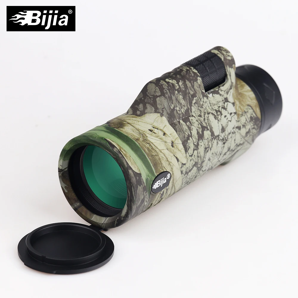 BIJIA 10x42 высокое качество 4 цвета с многослойным покрытием BAK4 призма Монокуляр охота наблюдение за птицами путешествия телескоп