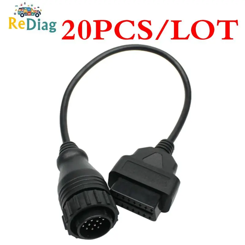 Высококачественный Соединительный кабель для Benz 14 16 контактов OBD 2 контактный