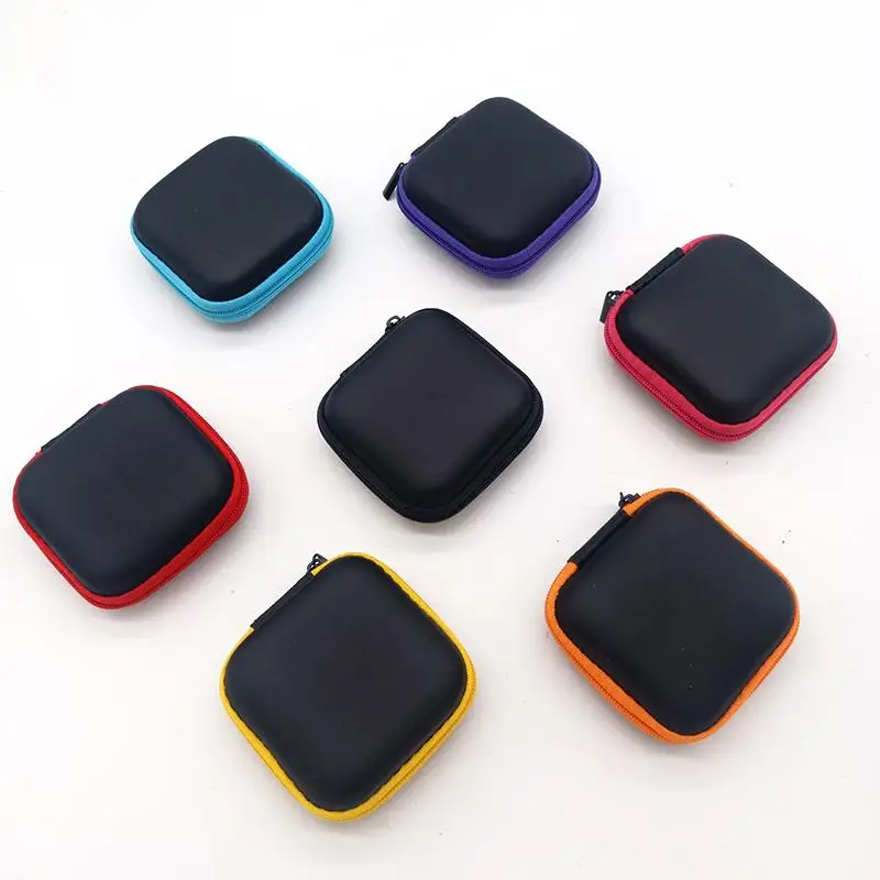 

EVA Earplugs Box Holder Earphone Protective Bag Digital Charger Headphone Storage Bag Usb Data Cable Organizer Pouch Carrier Box