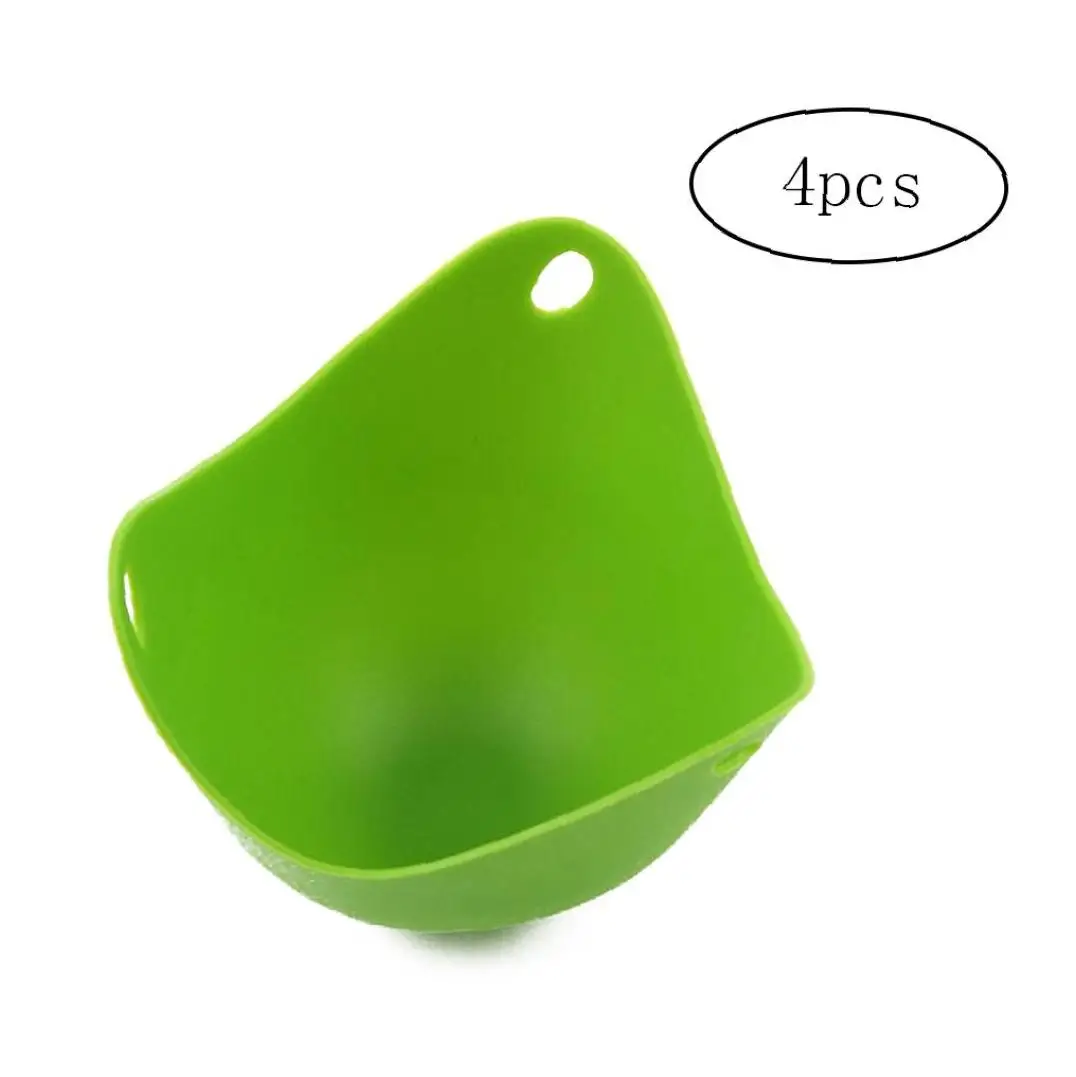 4 шт. силиконовые чашки для браконьеров с кольцом инструменты приготовления
