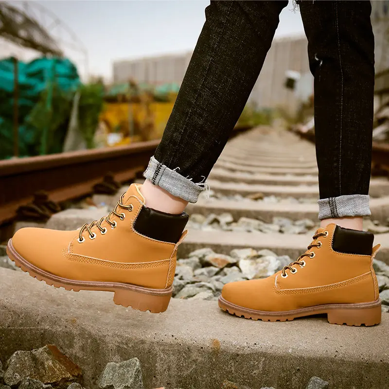

High Top Sneakers Men Casual Shoes Lace Up Trainers Male White Sneakers Breathable Tenis Casual Sneakers Men Zapatillas Hombre