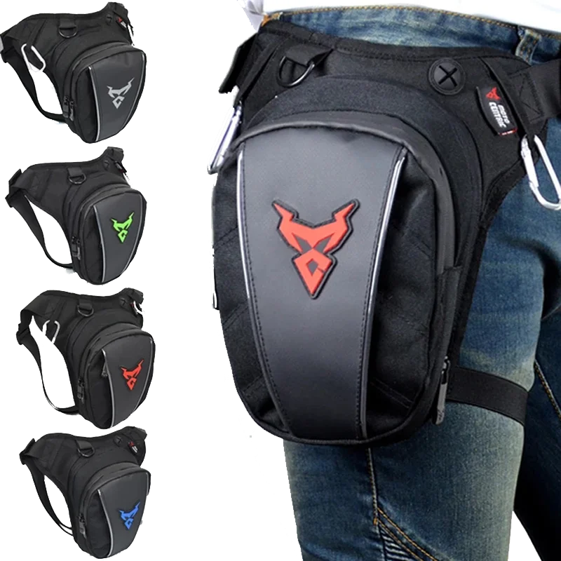 Waterproof Drop Waist Leg Bag Thigh Belt Hip Bum Motorcycle Military Tactical Travel Cell/Mobile Phone Motorbike Fanny Pack Bags
