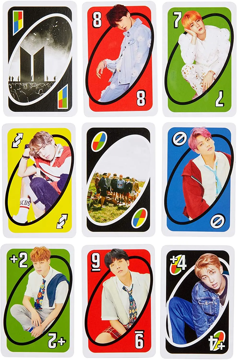 Игры UNO BTS juego de cartas grupo Must coreano ( GDG35)|Коллекционные игральные карты| |