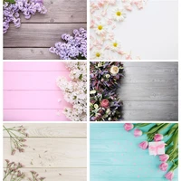 vinyl custom photography backdrops props flower wooden floor photo studio background 21922 zldt 17