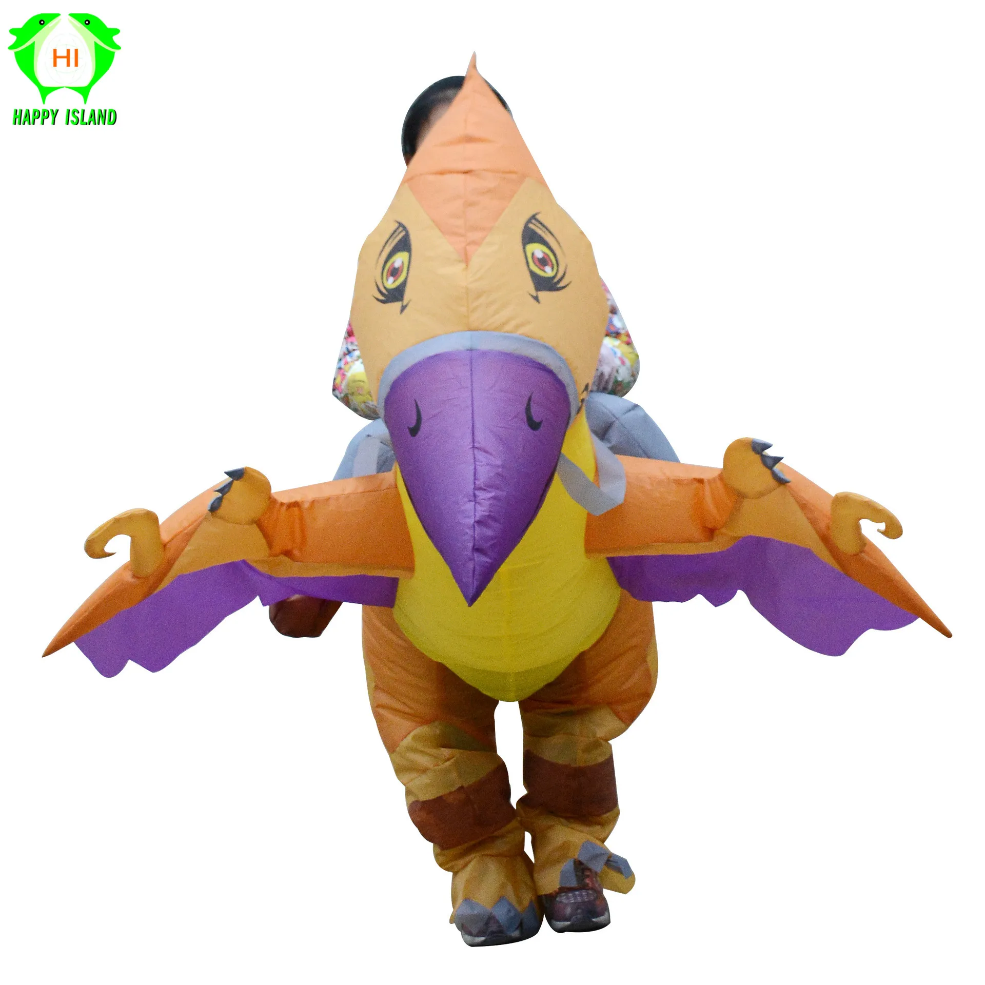 Новинка 2020 надувной костюм динозавра птерозавра вечерние костюмы Косплей