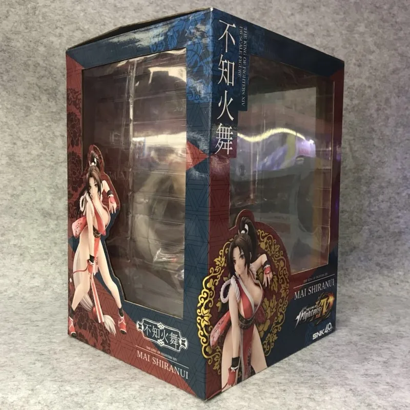 

27cm KOF The King Of Fighters XIV Mai Shiranui PVC Action Figure KOF Sexy Girl Collectibles Model Toys