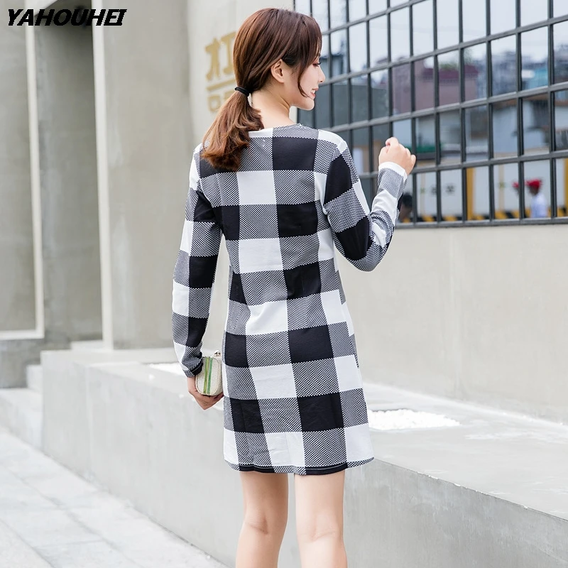 Новинка 2018 осенняя Сексуальная посылка мини платье для женщин с длинным рукавом