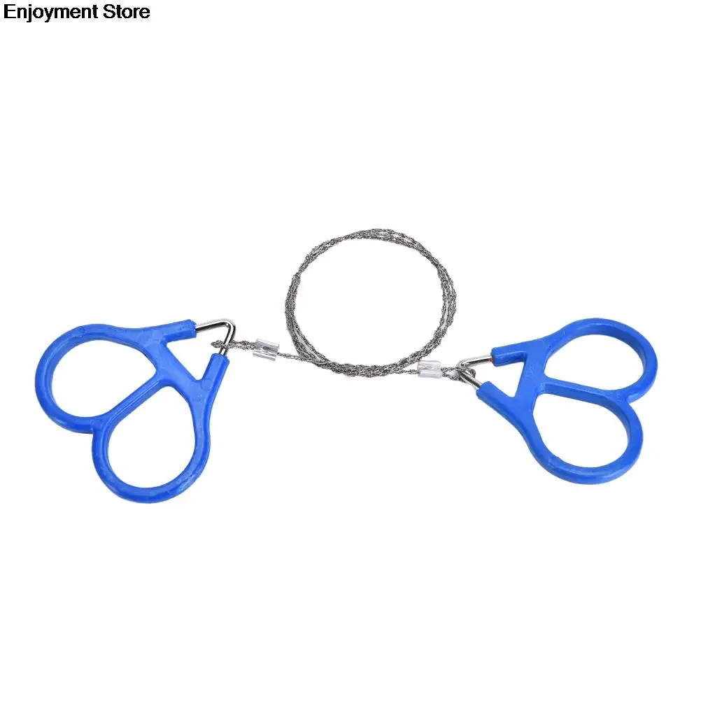 Useful Outdoor Plastic Steel Wire Saw Ring Scroll Travel Camping Emergency Survival Gear Climbing Hand Tool 1Pc | Спорт и