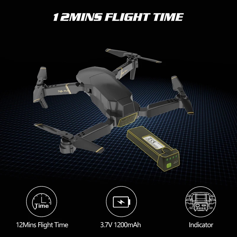 Глобальный Дрон 4K Дрон FPV Квадрокоптер с камерой HD жесты фото видео HD дроны RC Дрон VS SG106 E58 M70 E520