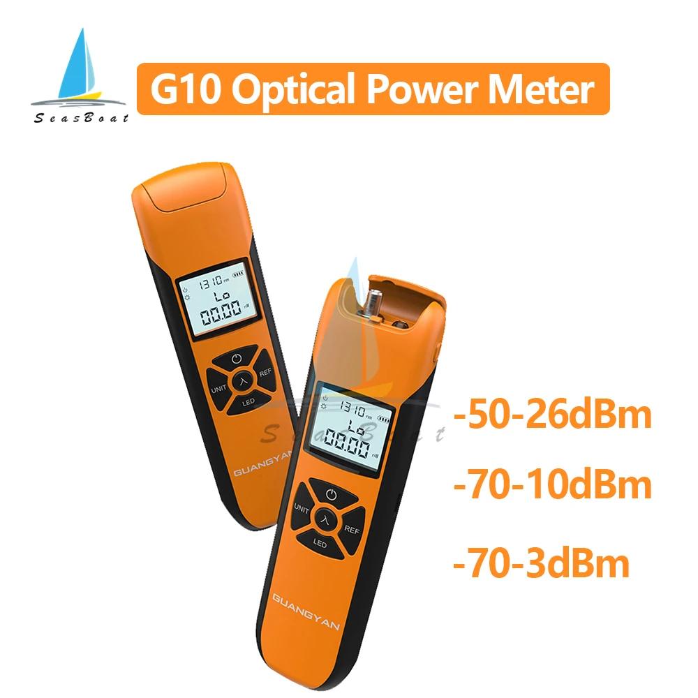 Измеритель оптической мощности G10 высокоточный оптоволоконный мини-измеритель с