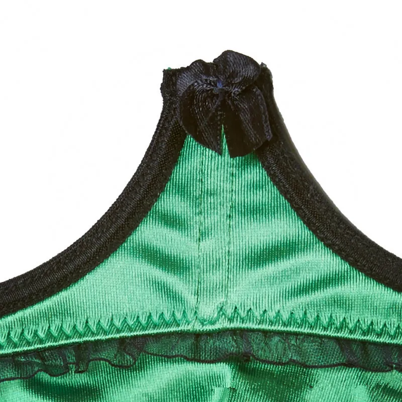 Комплект женского нижнего белья из тонкого атласного бюстгальтера и