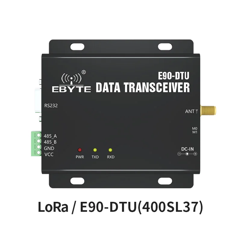Сетевой модем LoRa сетевой 433 МГц 37dBm RS232 RS485 RSSI PLC Spread беспроводной модуль дальнего