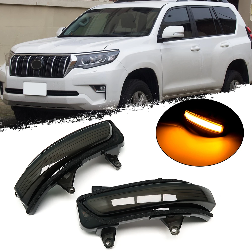 Светодиодный динамический поворотный сигнал для Toyota Land Cruiser FJ200 LC200 / Prado FJ150