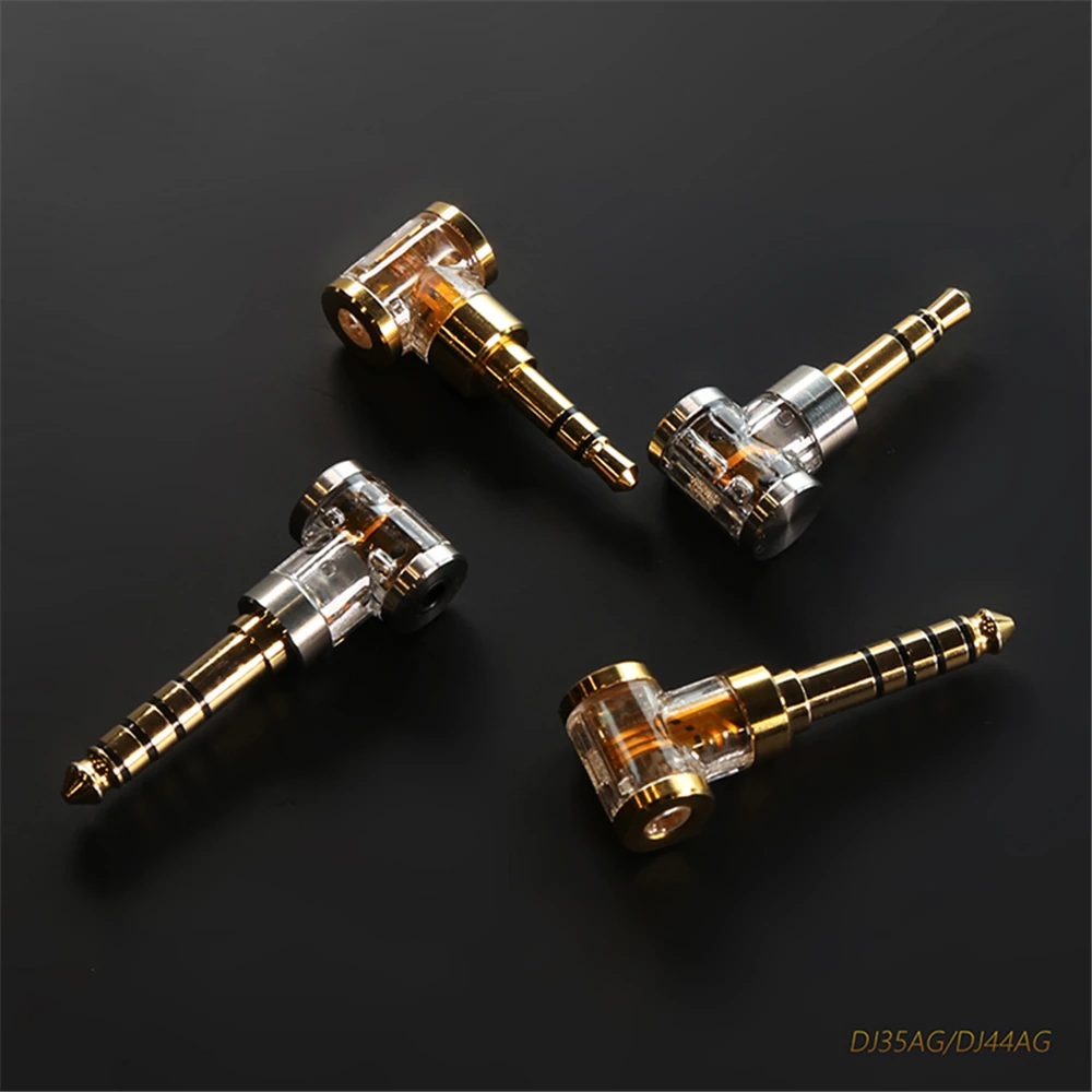 Мини-адаптер для наушников сбалансированный аудиоадаптер ddHiFi DJ35AG DJ44AG 2 5 мм