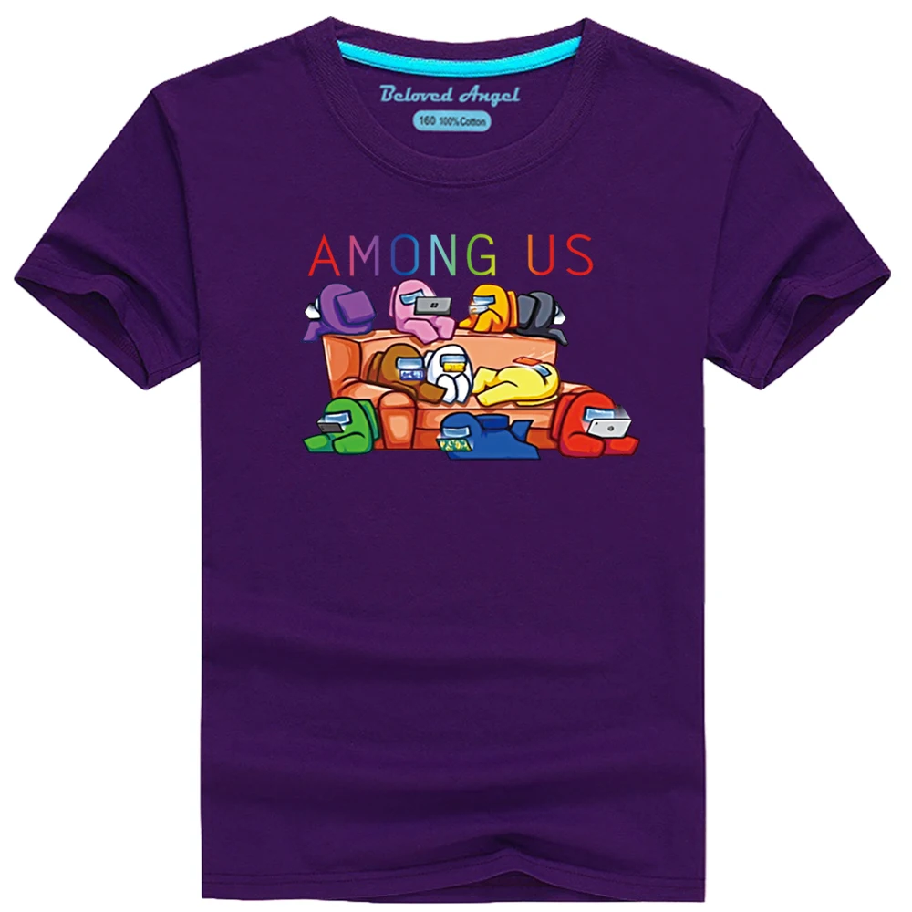 

Baby Boys T Shirt For Children Cotton Summer New Game Crew Print T-shirt for Girls Christmas Kids Clothes Tops Tee Cute Clothing