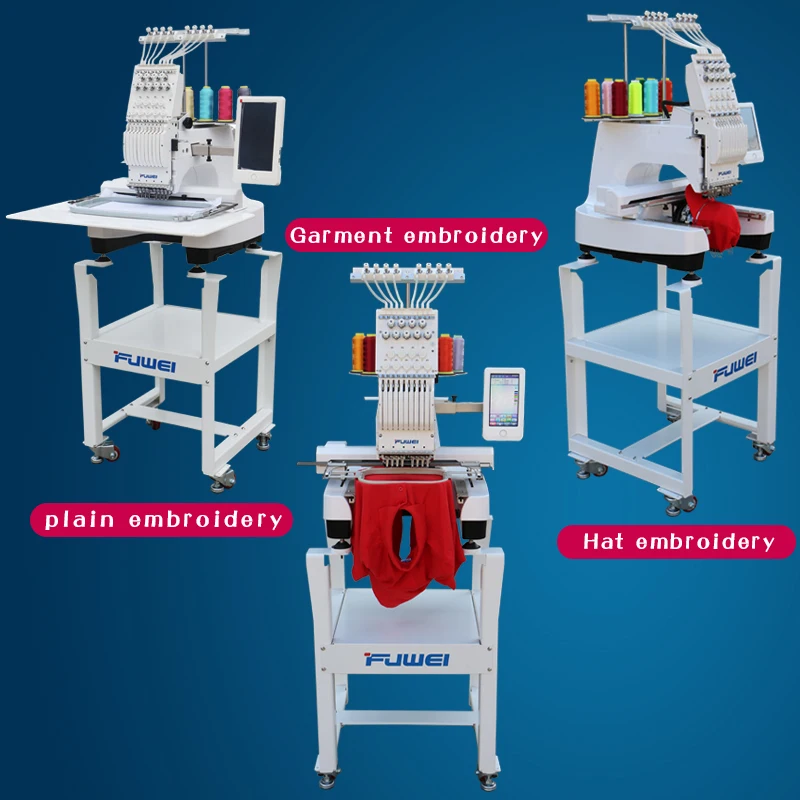 Домашнее использование компьютерная вышивальная машина Fu Wei женская готовая к