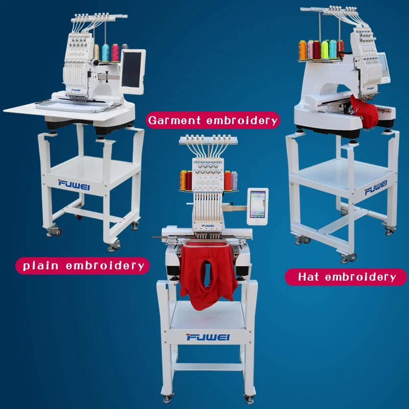 Домашнее использование компьютерная вышивальная машина Fu Wei женская готовая