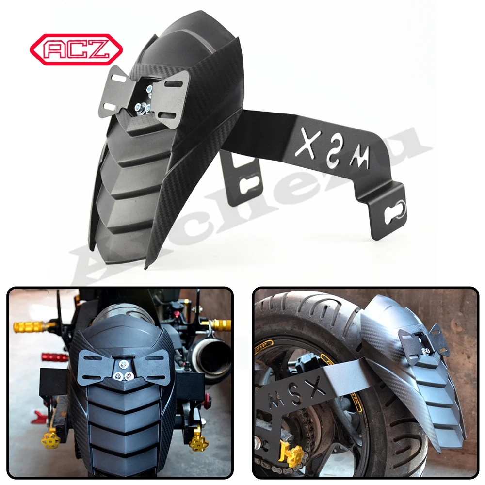 

Motorcycle Rear Splash Guard Mudguard for Honda Msx125/SF Monkey Bike Modify Fenders Motorcycle Mudguard Accesorios