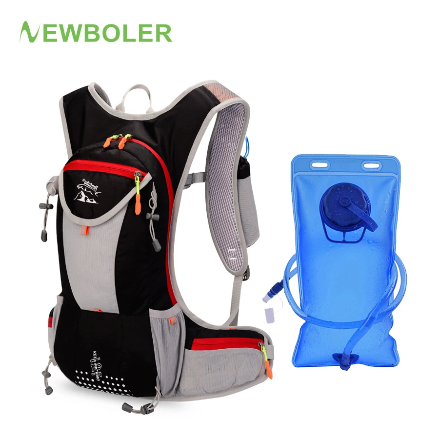 NEWBOLER открытый спортивный рюкзак для велоспорта 18L велосипедный мешок MTB дорожный велосипед гидратация Enquipment дышащая сумка для верховой езды