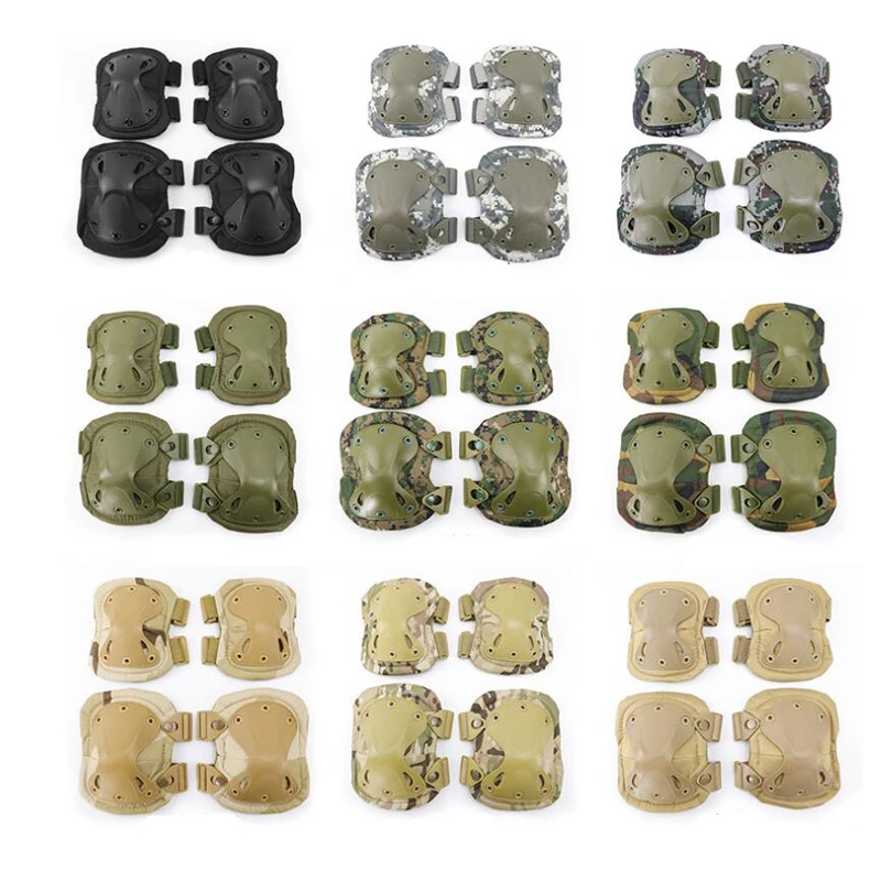 Наколенник для спорта на открытом воздухе Военная Тактическая защита колена и