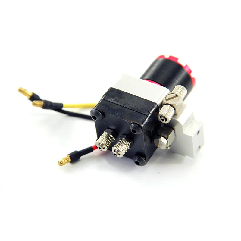 Metal Hydraulic power pump gear oil with relief valve For 1/14 Tamiya RC Truck car Scania MAN Actros Volvo Upgrade parts | Игрушки и