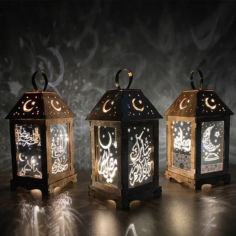 

Eid Mubarak Moon Star Palace Led Light String Islamic Muslim Festival Party Home Decoration Ramadan Kareem Ornament