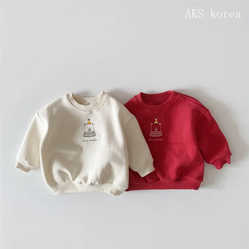 

Повседневные толстовки с длинным рукавом для маленьких девочек и мальчиков, футболка, детский пуловер, топы, детская одежда в японском и кор...